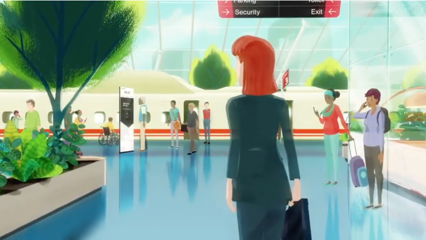 Texas Bullet Train ideation & video <br> (B2C/B2B concept, scripting, video production/direction)